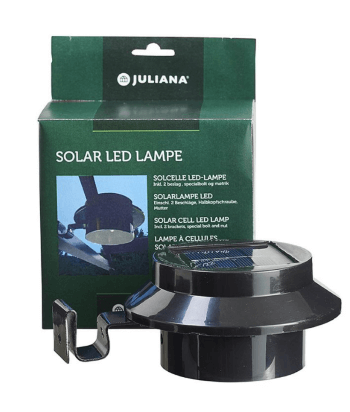 Juliana Solar LED-lampe inkl. Beslag til ophæng